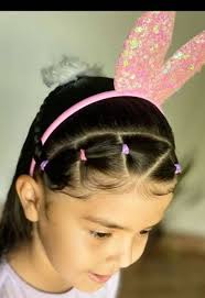 Peinado fácil y perfecto de Pascua para niñas