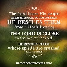 Thank You Lord That You Hear Us When We Cry Out To You K Love Radio Realhope Psalms Psalm 34 17 K Love Radio