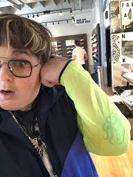 Then he took himself to the tattoo shop and got melanie mitchellâ€™s twitter username inked on his arm for life. Andy Milonakis On Twitter You Can See My Tattoos Through This Nike Jacket