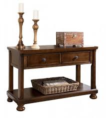 Ashley Furniture Porter Brown Sofa Console Table Ashley Furniture Sofa Table Furniture