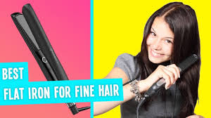 The plates are also infused with real crushed pearls, ensuring that your hair is silky straight in a single pass. Best Flat Iron For Fine Hair What S The Best Straightener For Fine Hair Youtube
