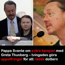 Svante Thunberg och Malena Ernman var länge oroliga för dottern