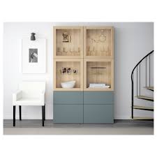 Besta Vitrine Eicheneff Wlas Valviken Klargl Gra Turk Wohnung Wohnzimmer Mobel Wohnzimmer Wohnung