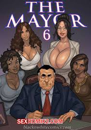 ✅️ Порно комикс Мэр. Часть 6. The Mayor. BlackNWhiteComics секс комикс Уайт  со своей | Порно комиксы на русском языке только для взрослых |  sexkomix2.com