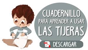 Ideas para padres para practicar el recorte con tijeras con niños pequeños. Aprende A Recortar Libro De Trazo Y Recorte