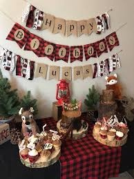 Check spelling or type a new query. 15th Birthday Ideas Lumberjack Birthday Party Wild One Birthday Party Boys First Birthday Party Ideas