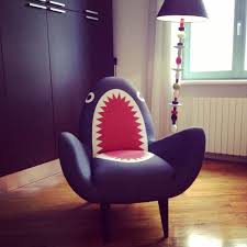 Rodnik Shark Fauteuil Made Com Decoraties Poef Kamer Decoratie