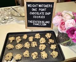 I plugged this recipe into the weight watchers kitchen companion app on my ipad and found they were only 2 points each on the new pointsplus™ program! Weight Watchers 1 Point Chocolate Chip Cookies
