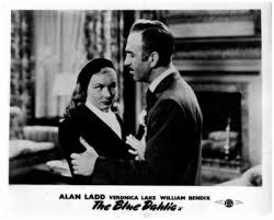 The Blue Dahlia Original Lobby Card Veronica Lake Howard Da Silva film noir  | eBay