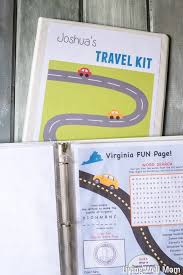 The first person thinks of something fortunate about the trips or what. Diy Kids Travel Binder Free Printable Road Trip Games