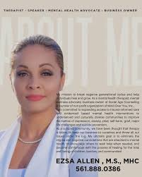 For any information regarding counseling, therapy, or you just don’t know  where to begin, give me a call, text, or email me at , 561.888.0386,  Socialagecounseling@gmail.com, 100% Confidential , No ...