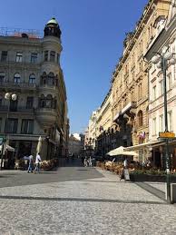 Holiday inn® prague airport hotel is just off motorway 7.prague's main train station is 30 minutes' drive away. The Hotel The Light Building At The Right Is Located At The North End Of Vaclav Square Where I Picture Of Hotel Prague Inn Tripadvisor