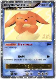 Pokemon Baby Flareon Ex This flareon is super simple to draw and if you follow the steps included you will be able to draw it too. pokemon baby flareon ex