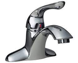 The faucet has a ceramic cartridge that operates and controls the flow of the water. 701 C Chrome Single Handle Bathroom Faucet