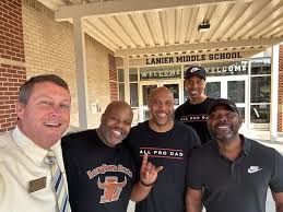 Shout out to Lanier Middle School principal Bryce Fulcher and MaShun Smith… 