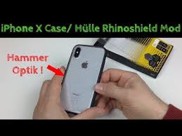 Kleine kratzer an den ecken,die. Iphone X Hulle Rhinoshield Bumper Case Mod Unboxing Und Erster Eindruck Deutsch Youtube