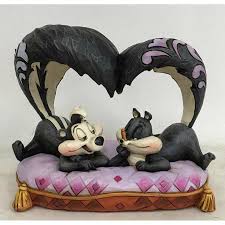 He grabs/kisses a girl/stranger, repeatedly, w/o consent and. Jim Shore Looney Tunes Collection Pepe Le Pew And Penelope Hello Cherie