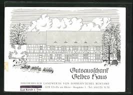 Das malerische bauwerk aus dem 17. Kunstler Ak Eltville Am Rhein Langwerth Von Simmernsches Rentamt Gutsausschank Gelbes Haus Nr 10093984 Oldthing Ansichtskarten Hessen