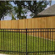 Extend left side fence 35 ft of 4 ft tall wood privacy fence. Fence Services Gallery Brazoria Tx