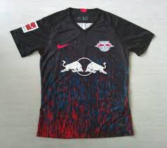 The nick names of this football club are die bullen (the bulls) and die roten bullen (the red bulls). Red Bull Leipzig Third Football Shirt 2019 2020 Sponsored By Red Bull
