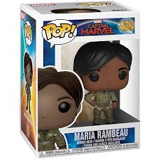 Monica rambeau's character was created in 1982 by writer roger stern and illustrator john romita, jr., who noted that monica's looks were originally modeled after pam grier. Marvel Captain Marvel Maria Rambeau 430 Funko Pop Vinyl Figur