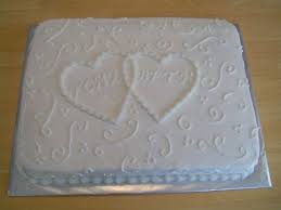 Tony And Beth Sheet Cake Other Mixed Shaped Wedding Cakes Wedding Shower Cakes Wedding Sheet Cakes Sheet Cake Designs