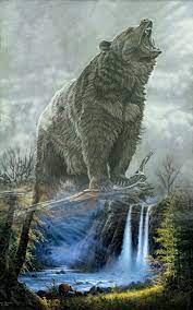 Pin By Tammie Perkins On Animal Spirit Guides And Totems Grizzly Bear Tattoos Bear Tattoos Bear Artwork