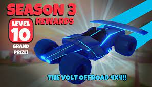 Jailbreak more season 3 leaks | roblox jailbreak. Badimo Jailbreak On Twitter The Level 10 Grand Prize For Roblox Jailbreak Season 3 The Volt Offroader 4x4 This All Terrain Vehicle Is Massive And Emits Dual Light Beams As