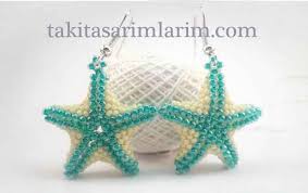 Kupe Yapilisi Deniz Yildizi Modeli Seed Bead Tutorials Boncuk Dizme Rehberleri Boncuk Dizme