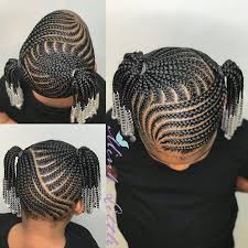 Braided hairstyles with natural hair. 40 Easy Cornrows Protective Hairstyles For Black Girls Ages 4 12 Coils And Glory