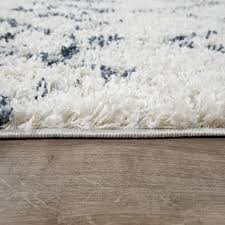 Blaue moderne guido maria kretschmer home & living hochflorteppiche & shaggy teppiche für die. Shaggy Teppich Wohnzimmer Hochflor Modern Real De