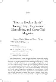 By brooke johnson 3409 views. How To Hook A Hottie Teenage Boys Hegemonic Masculinity And Cosmo Girl Magazine Unt Digital Library
