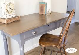 Cover stain is perfect for applying over rust staining to block this and prevent the stain from bleeding through into the top coat. Antique Table In Driftwood Milk Paint Eight Hundred Furniture