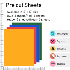 Pastebin is a website where you can store text online for a set period of time. Iron On Heat Transfer Vinyl Htv 12 Pack 12 X 10 Sheets For T Shirts 4 Colors Red Blue Yellow Green Htv Vinyl Bundle For Cricut And Silhouette Use A Home Iron Or Heat