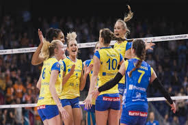 Dann setzte die mannschaft wegen der gleichzeitig stattgefundenen olympiaqualifikation erstmals. Neuling Ssc Palmberg Schwerin Gewinnt Volleyball Supercup