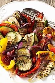 Mediterranes Grillgemuse Mit Zwiebelvinaigrette Rezept Grillgemuse Rezept Rezepte Mediterranes Essen