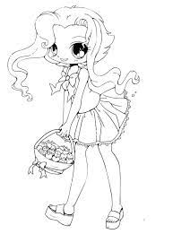We have collected 40+ cute anime coloring page images of various designs for you to color. Kawaii Girl 1 Coloring Page Free Printable Coloring Pages For Kids