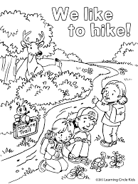 Highly recommend giving nature walk and other bible stories from the heart a go for your study group. Summer Fun Hiking With Reader Bee And Friends Free Coloring Page Coloring Home