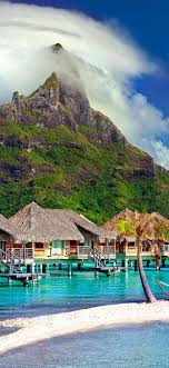 Best wallpaper for iphone 11 pro max ytechb com in 2020 samsung galaxy wallpaper galaxy phone wallpaper samsung galaxy wallpaper android. Bora Bora Beach Mountain Scenery 4k Wallpaper 14