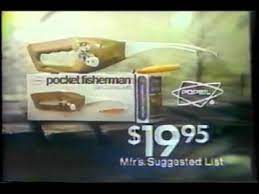 Some of ron's products included: 1977 Popeil Pocket Fisherman Commercial Youtube