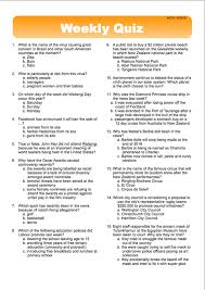 For decades, the united states and the soviet union engaged in a fierce competition for superiority in space. New Zealand Quiz Questions General Knowledge Knowledgewalls