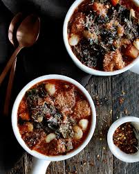 Ribollita Soup Butter Beans Healthy Recipes Spiced Cauliflower
