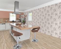 Badfliesen von fliesen24 verwandeln ihr badezimmer in eine wohlfühloase. Kuche Bad Tapete Edem 146 23 3d Steintapete Flur Hobbyraum Tapete Fliesen Kachel Optik Florales Muster Beige Creme Dunkel Braun Profhome Shop