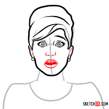 How to Draw Cheryl Tunt from Archer in 9 Steps
