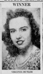 Virginia Elizabeth “Ginger” Butler Romero (1928-2007)
