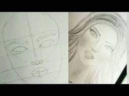 طريقة رسم وجه عارضة ازياء للمبتدئين بقلم الرصاص youtube crochet edging fashion drawing art