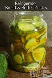 Refrigerator Bread And Butter Pickles Recipe Bread Butter Pickles Pickle Butter Pickling Recipes