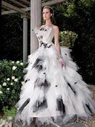 Unique Wedding Dresses Designs For You Wedding Dresses Unique Unique Wedding Gowns Black White Wedding Dress