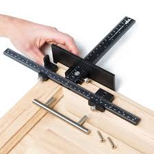 True Position 1934 Hardware Drilling Jig In Use Door โต ะทำงาน