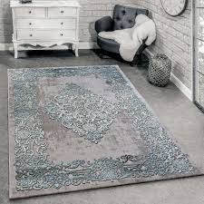 Wir bieten unter anderem moderne marokkanische muster, geometrische formen, verspiel… Designer Teppich 3 D Effekt Barock Stil Turkis Teppich Design Blauer Teppich Schlafzimmer Teppich Grau